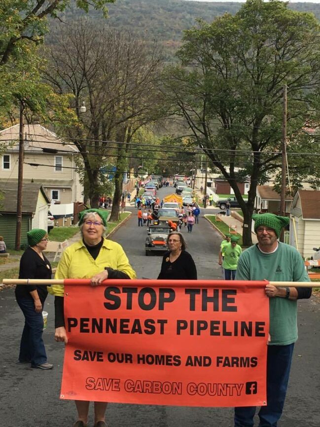 (Photo: Stop The Fracking Pipeline A Project of Save Carbon County, October 2017)